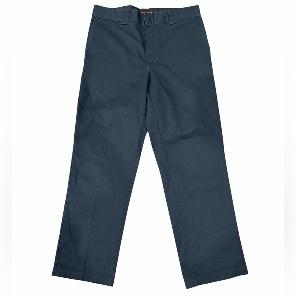 Dickies Men's Dark Blue Chinos 864 Flex Original Fit 36 x 32